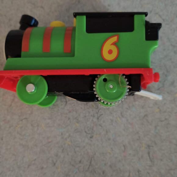Thomas the Tank engine bundle toys, sheets, hat, cars, knapsack, throw - Picture 12 of 13